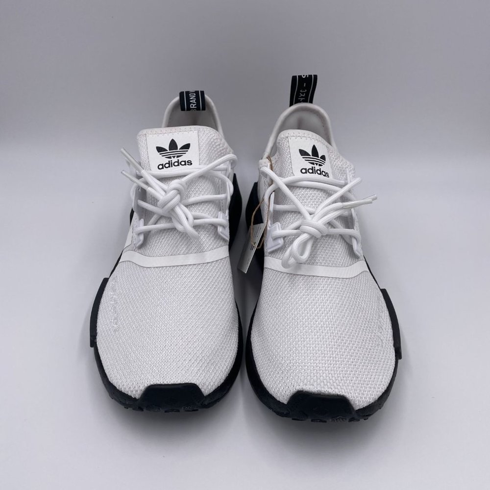 adidas NMD R1 White / Black Womens Shoes - Picture 3 of 8